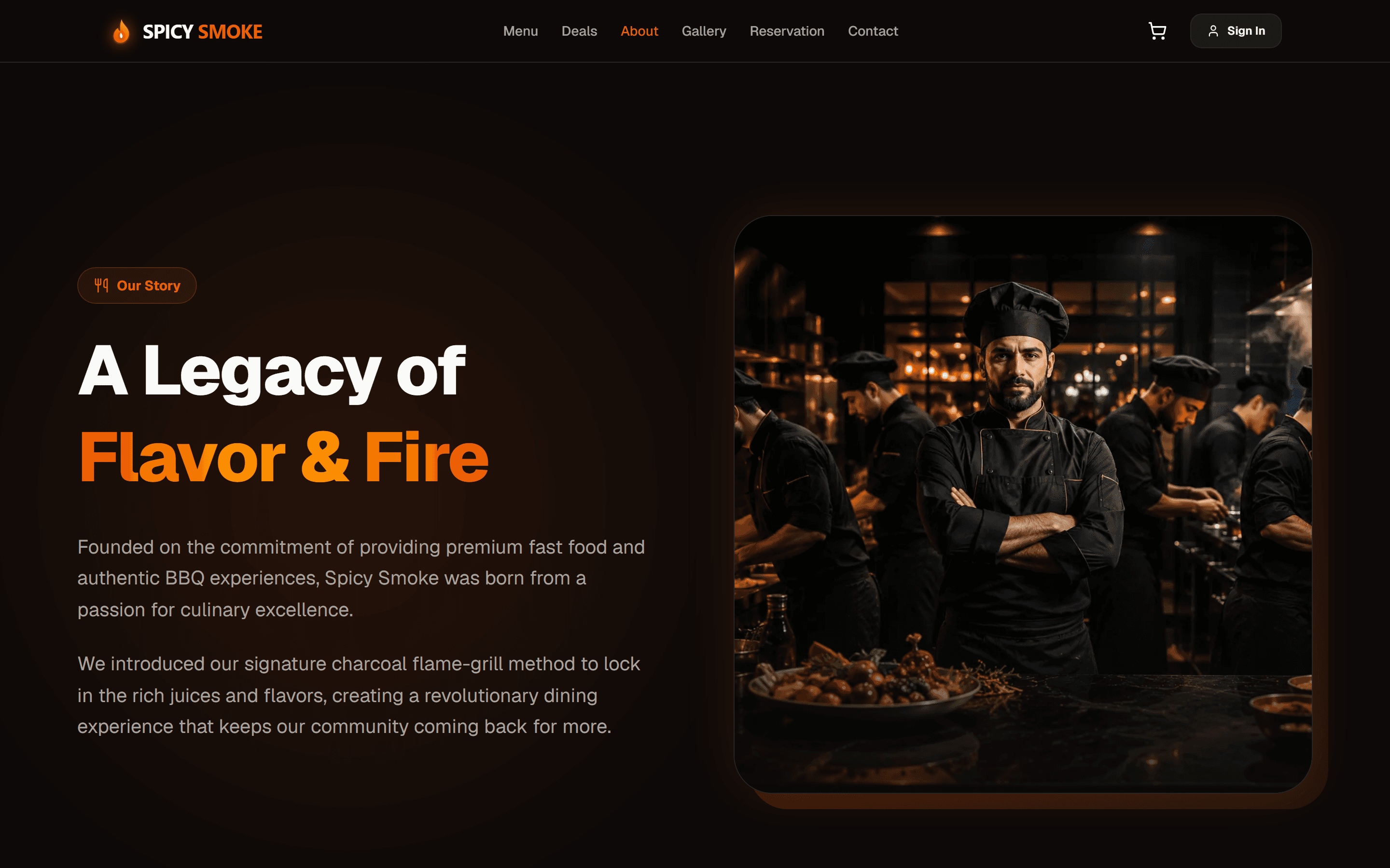 Spicy Smoke — Premium Fast Food & BBQ screenshot 3